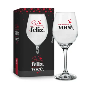 Taça Vinho Eu E Você