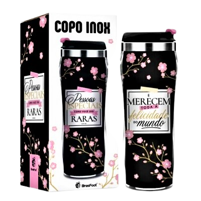 Copo Plástico Inox - Pessoas Como Você São Raras