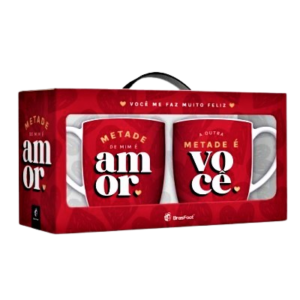 Caneca Urban com 2 unidades – Metade de Mim é Você