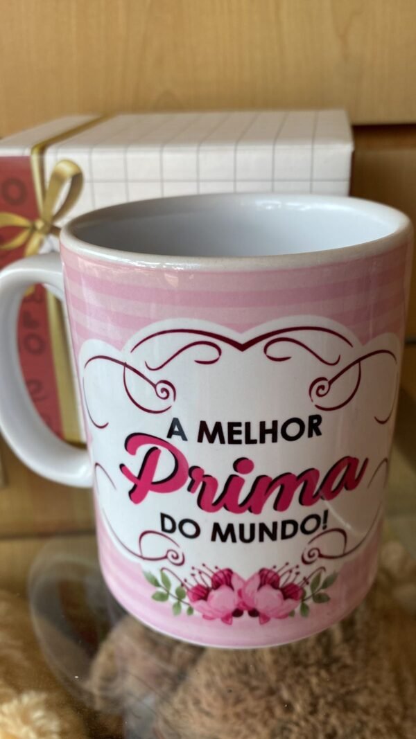 Caneca Melhor Prima do Mundo - Imagem 2