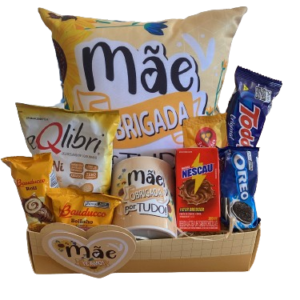 Cesta Mãe Obrigada por Tudo