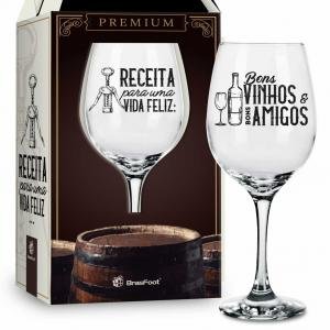 Taça Bons Vinhos & Bons Amigos