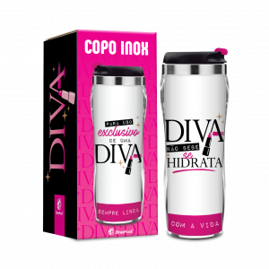 Copo Inox Diva