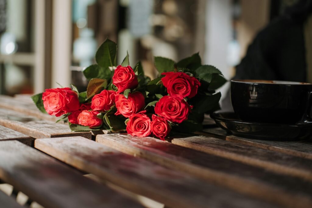 buquê de rosas