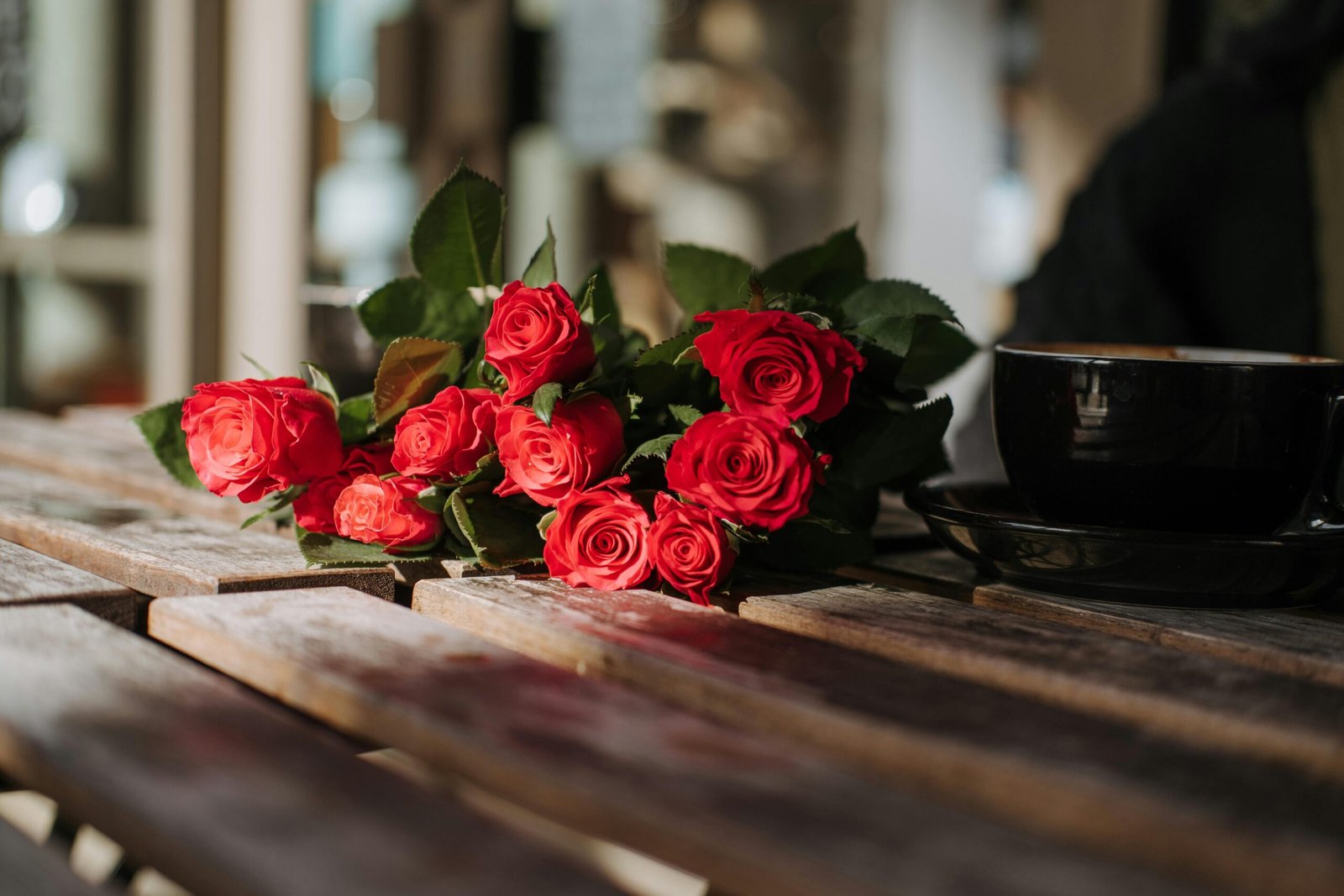 buquê de rosas