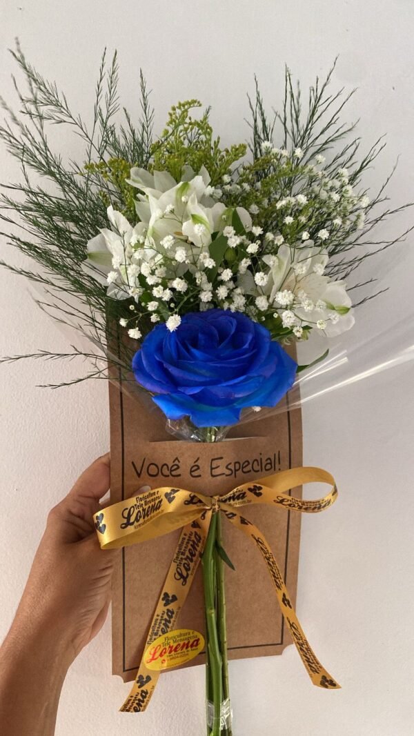 Arranjo Cartão Luxúria Azul