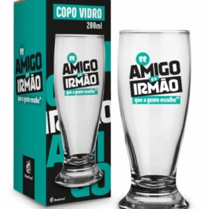 Copo de Vidro Amigo é o irmão que a gente escolhe