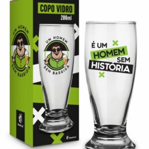Copo de Vidro Um homem sem barriga