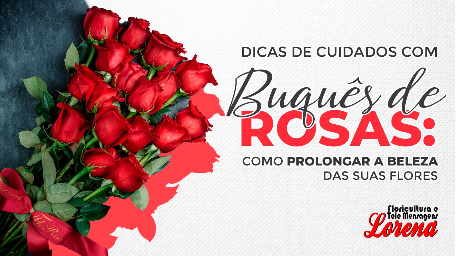 buquês de rosas