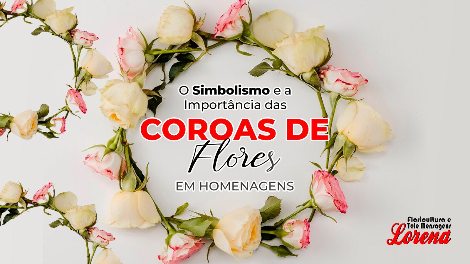 coroas de flores
