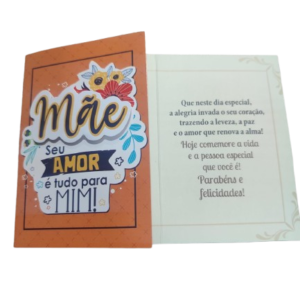 Cartão P, Mãe Seu Amor E Tudo Pra Mim