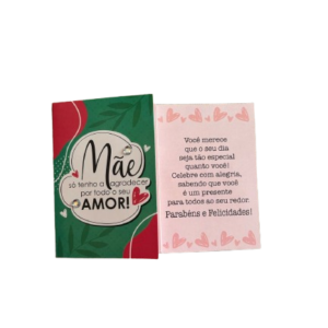 Cartão P, Mãe Só tenho a agradecer por todo o seu amor
