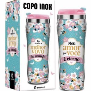 Copo Inox Eu tenho a melhor vovó do mundo