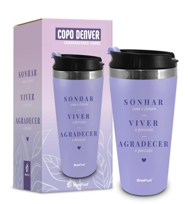 Copo Térmico Sonhar Viver Agradecer