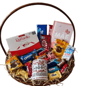 Cesta de Chocolate Mãe