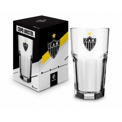 Copo Vidro 520Ml Atlético 2 Copo Vidro 520Ml Atlético - Imagem 2
