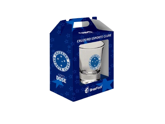Copo Dose Individual Cruzeiro 1 Copo Dose Individual Cruzeiro