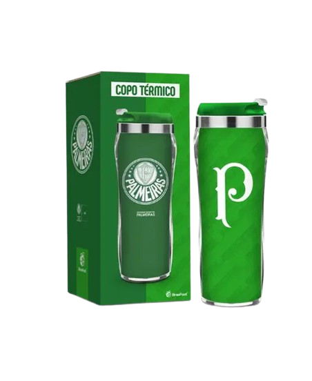 Copo Inox Palmeiras 1 Copo Inox Palmeiras