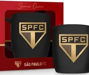 Home 2024 7 Caneca São Paulo Porcelana Série Ouro