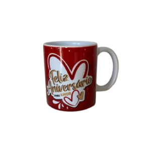 Caneca Feliz Aniversário Meu Amor