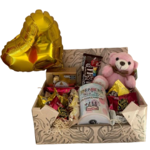 Cesta de Chocolate Parabéns