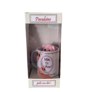 Presente na Caneca Parabéns Mãe