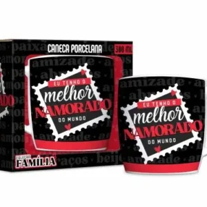 Caneca Porcelana Melhor Namorado