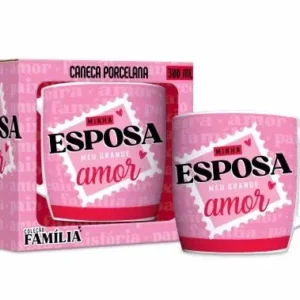 Caneca Porcelana Minha Esposa